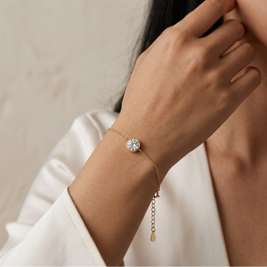 Bubble Moissanite Bracelet