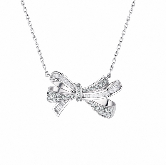 Product view of Bow Pendant Necklace
