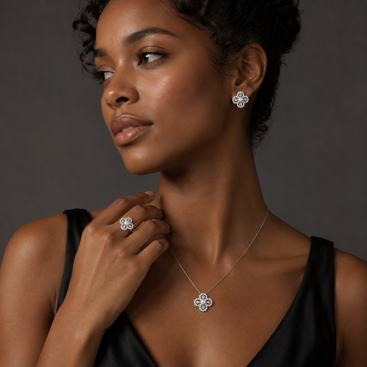 Aurelia Earrings & Necklace Set