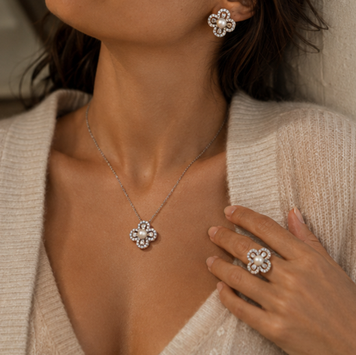 Aurelia Ring & Earrings Set