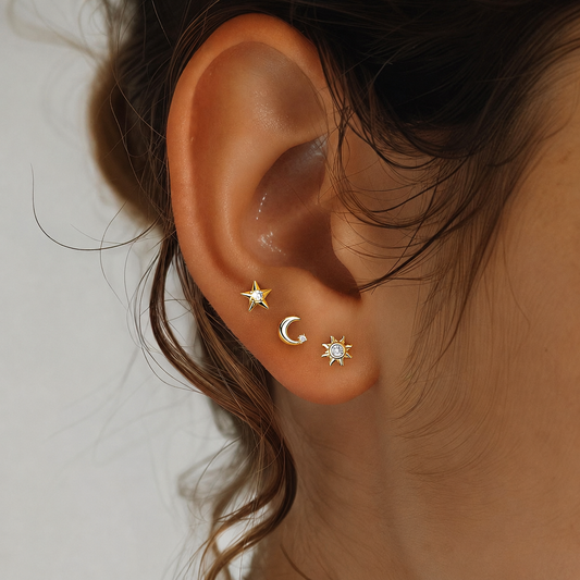 Solara Celestial Stud Set