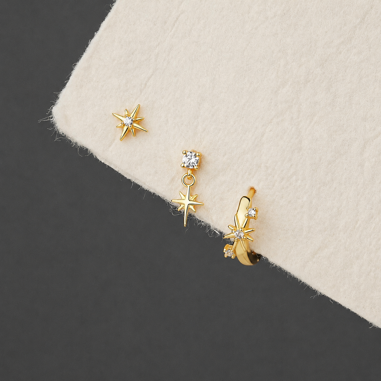 Estelle Star Ear Stack