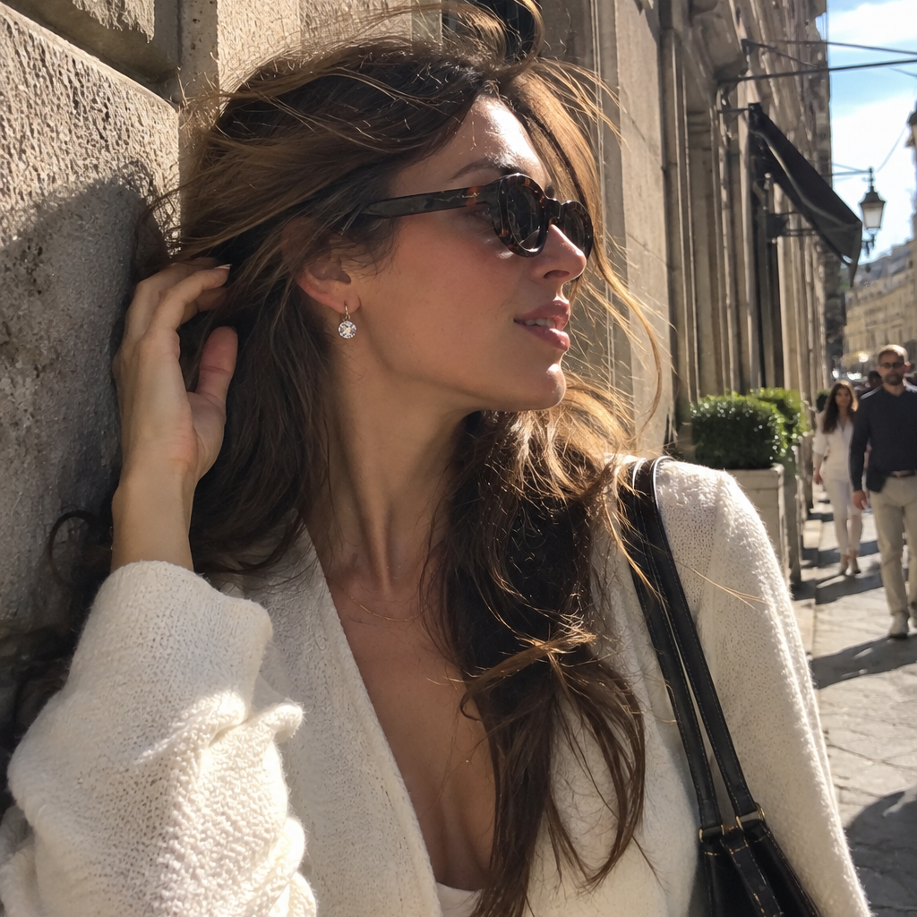 2 Carat Solene Oval Drop Earrings