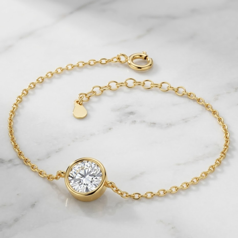 Bubble Moissanite Bracelet